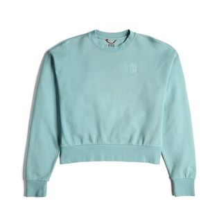 Topo Designs Crewneck Sweater in Sage